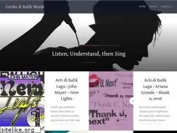 Sites similar to ceritadibalikmusik.wordpress.com