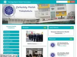 Sites similar to cerkezkoymyo.nku.edu.tr