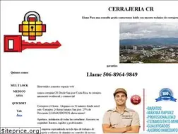 Sites similar to cerrajeriacr.com