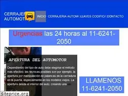 Sites similar to cerrajeriadeautos.com