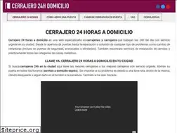 Sites similar to cerrajero24horasdomicilio.com
