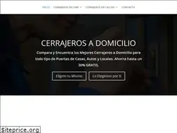 Sites similar to cerrajeroadomicilio24horas.com