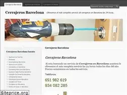 Sites similar to cerrajerobarcelona.es
