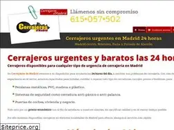 Sites similar to cerrajerodmadrid.es
