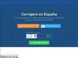 Sites similar to cerrajerodrs.es