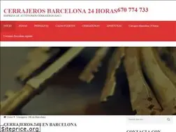 Sites similar to cerrajeroenbarcelona.es