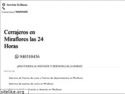 Sites similar to cerrajeroenmiraflores.com