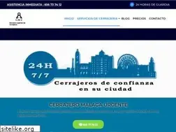 Sites similar to cerrajeromalagaurgente.es