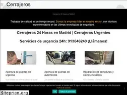 Sites similar to cerrajeros-madrid24.es