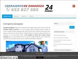 Sites similar to cerrajeros24horaszaragoza.com