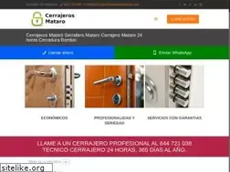 Sites similar to cerrajerosbaratosdemataro.com
