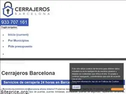 Sites similar to cerrajerosbarcelona.com