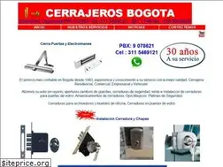 Sites similar to cerrajerosbogota.com