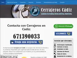 Sites similar to cerrajeroscadiz24.com