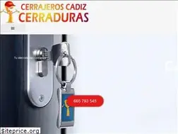 Sites similar to cerrajeroscadizcerraduras.com
