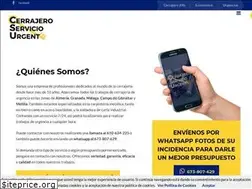 Sites similar to cerrajeroserviciourgente.com