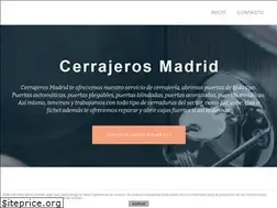 Sites similar to cerrajerosmadrid.app