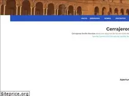 Sites similar to cerrajerossevilla.net