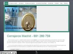 Sites similar to cerrajerossmadrid24horas.com