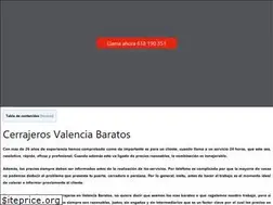 Sites similar to cerrajerosvalencia.com