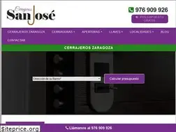 Sites similar to cerrajeroszaragoza.pro