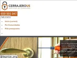 Sites similar to cerrajerous.com