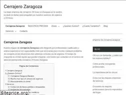 Sites similar to cerrajerozaragoza.es