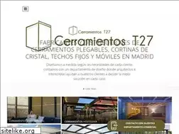 Sites similar to cerramientost27.es