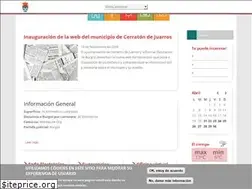 Sites similar to cerratondejuarros.es