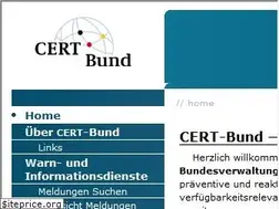 Sites similar to cert-bund.de