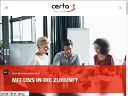 Sites similar to certa-gmbh.de