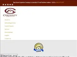 Sites similar to certaintyhomeinspections.com