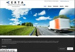 Sites similar to certalogistics.com