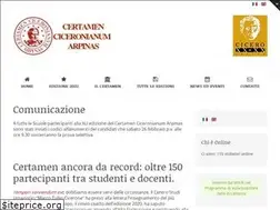 Sites similar to certamenciceronianum.it