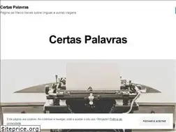 Sites similar to certaspalavras.pt