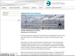 Sites similar to certerius.com