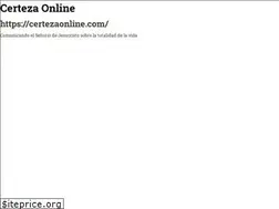 Sites similar to certezaonline.com