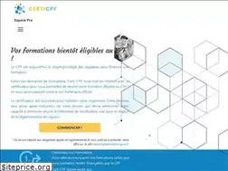 Sites similar to certi-cpf.fr