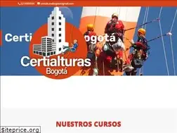 Sites similar to certialturasbogota.com
