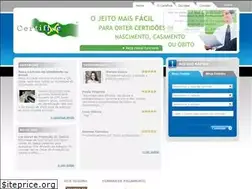 Sites similar to certidao.com.br