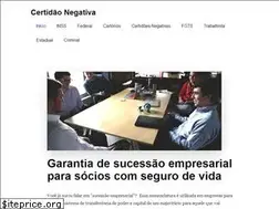 Sites similar to certidaonegativa.org