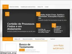 Sites similar to certidoes.blog.br