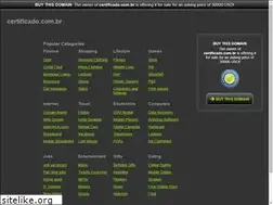 Sites similar to certificado.com.br