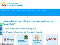 Sites similar to certificadocolombia.com.co