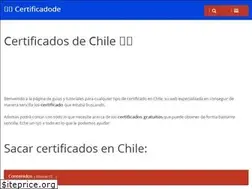 Sites similar to certificadode.cl