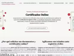 Sites similar to certificadonline.es