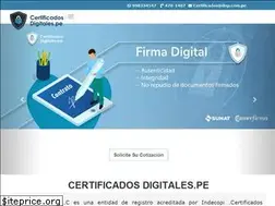 Sites similar to certificados-digitales.pe