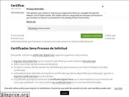 Sites similar to certificadossena.net.co