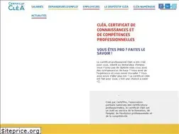 Sites similar to certificat-clea.fr