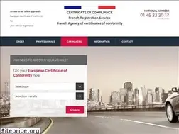 Sites similar to certificat-conformite.com